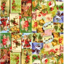 Serwetka decoupage firmy HOLMBLAD obrazki retro 33x33cm